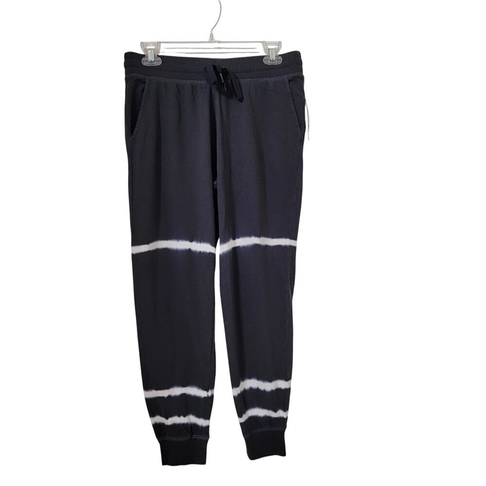 Old Navy Size S Washed Black & White Tie Dye Sweatpant Joggers, NEW with Tag